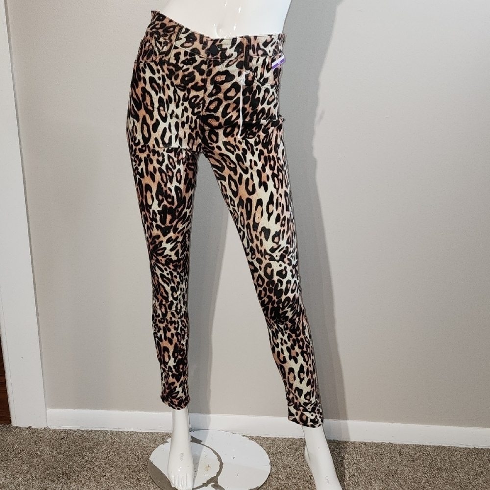 AG Adriano Goldschmied Leopard Print Leggings